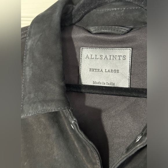 Allsaints Hazel Leather Jacket - Size XL - Picture 5 of 7